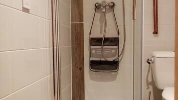 Shower, toilet paper