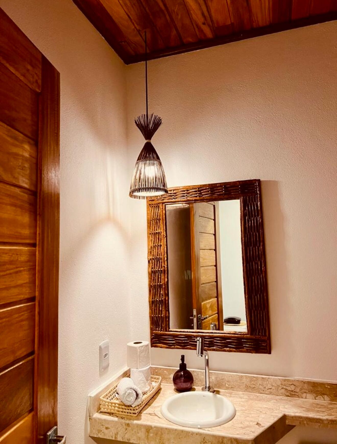 Shower, towels, soap, toilet paper