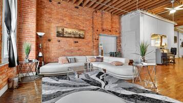 Apartment, 2 Bedrooms | Living area | Smart TV, streaming services