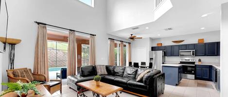 Smart TV, books, offices