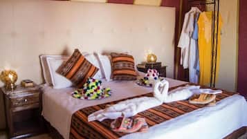 Doppelzimmer, Blick auf die Wüste