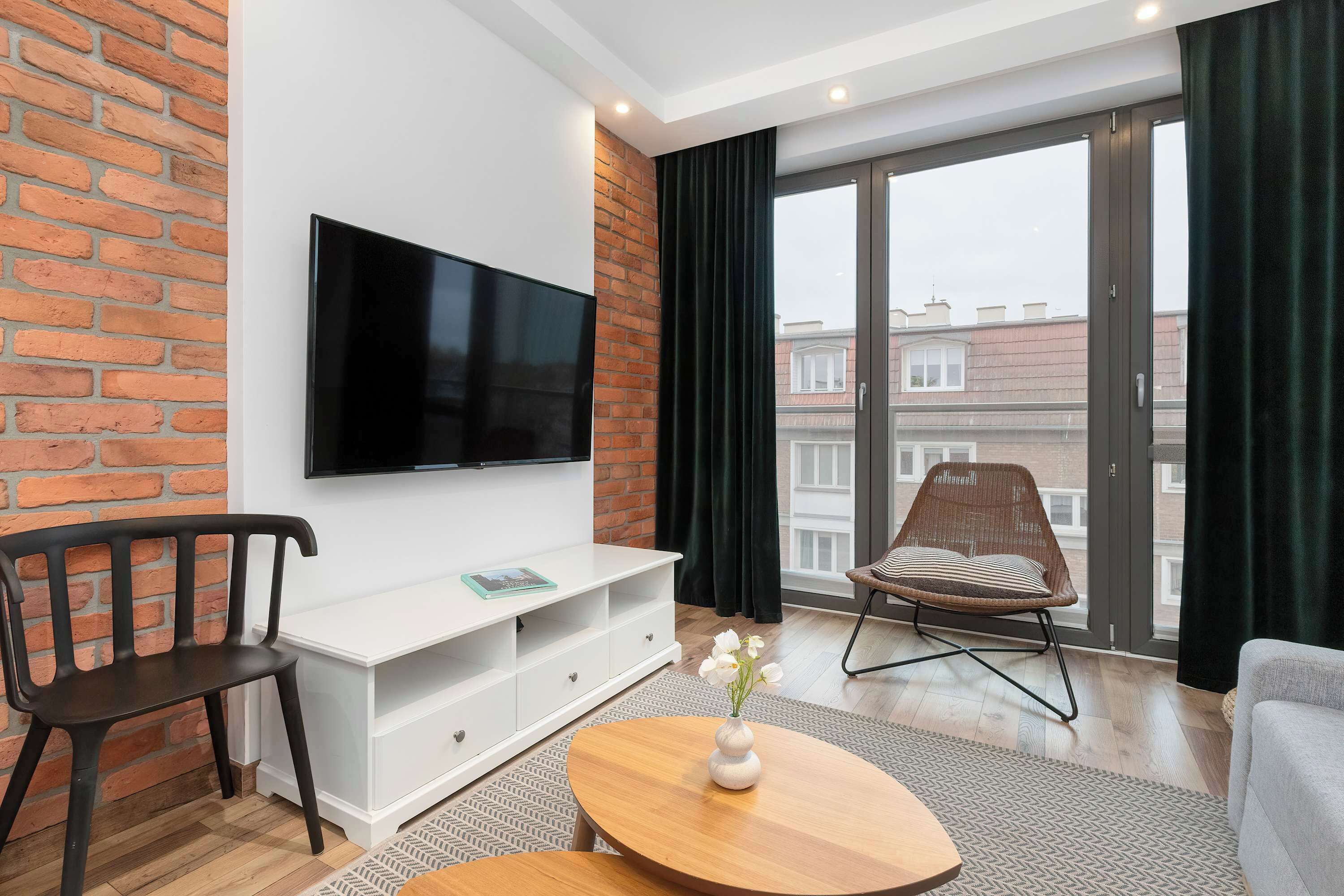 Televisie en een kantoor