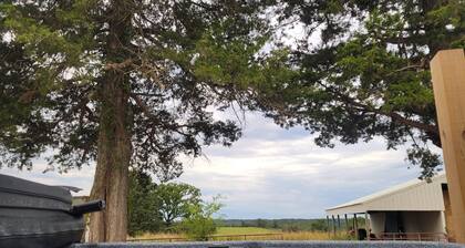 Cozy Farm Cabin, Rustic Charm/ Modern Luxury/ 5min to Bull Shoals Lake /Hot Tub