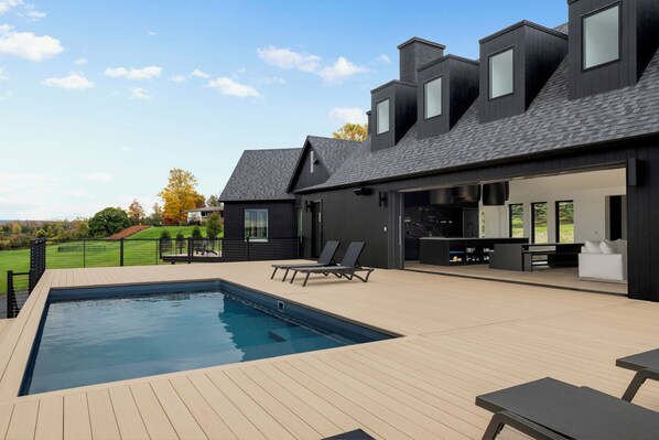 Außenpool, beheizter Pool