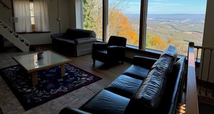 Charming mountain cabin with stunning view