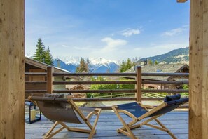 Terrace/patio - CHALET VALEN - Two Bedroom Chalet, Sleeps 4 (Verbier)
