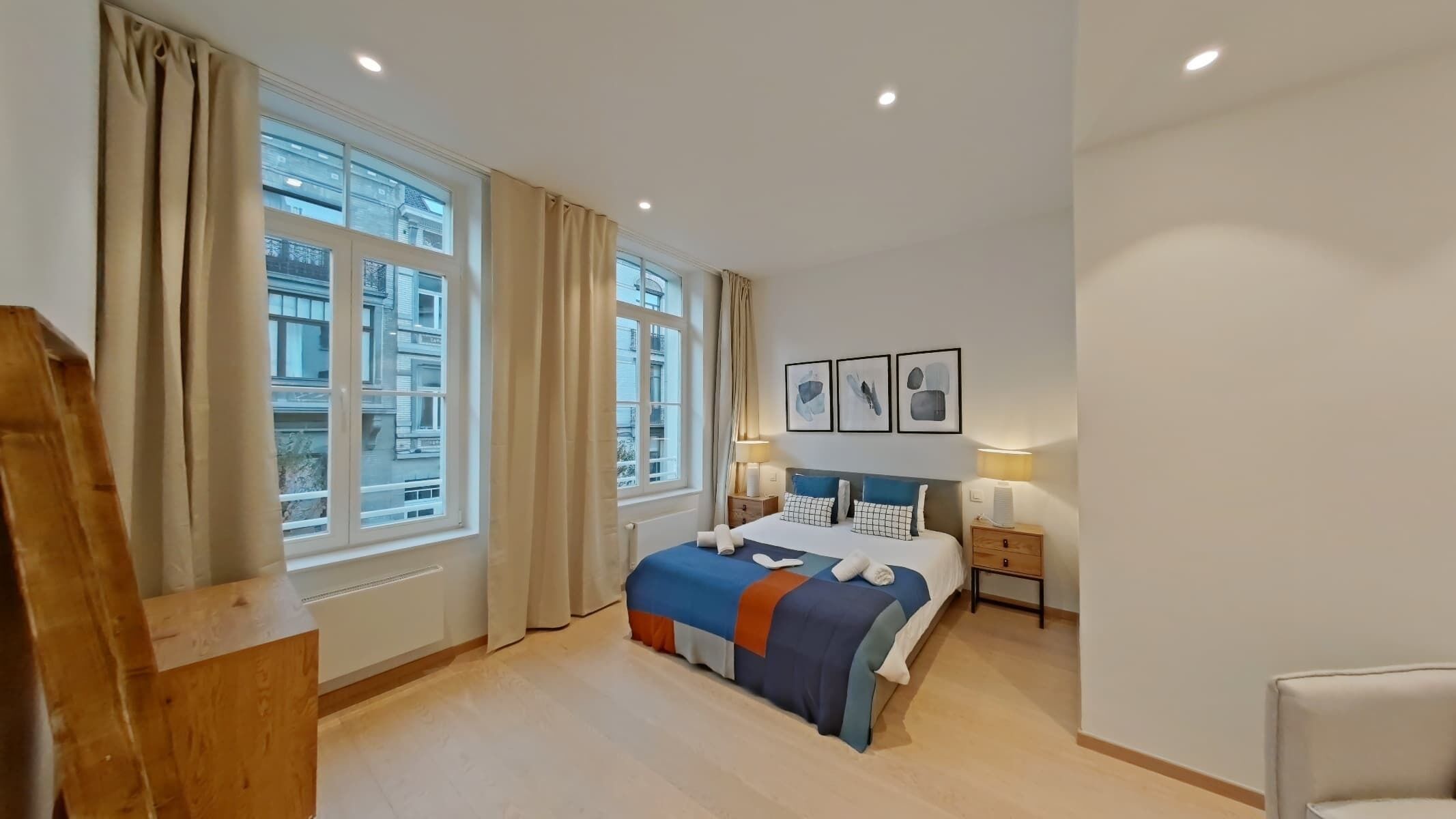 3 bedrooms, desk, iron/ironing board, WiFi