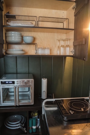 Mikrowelle, Ofen, Herdplatte