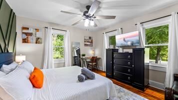 2 多间卧室、WiFi、床单