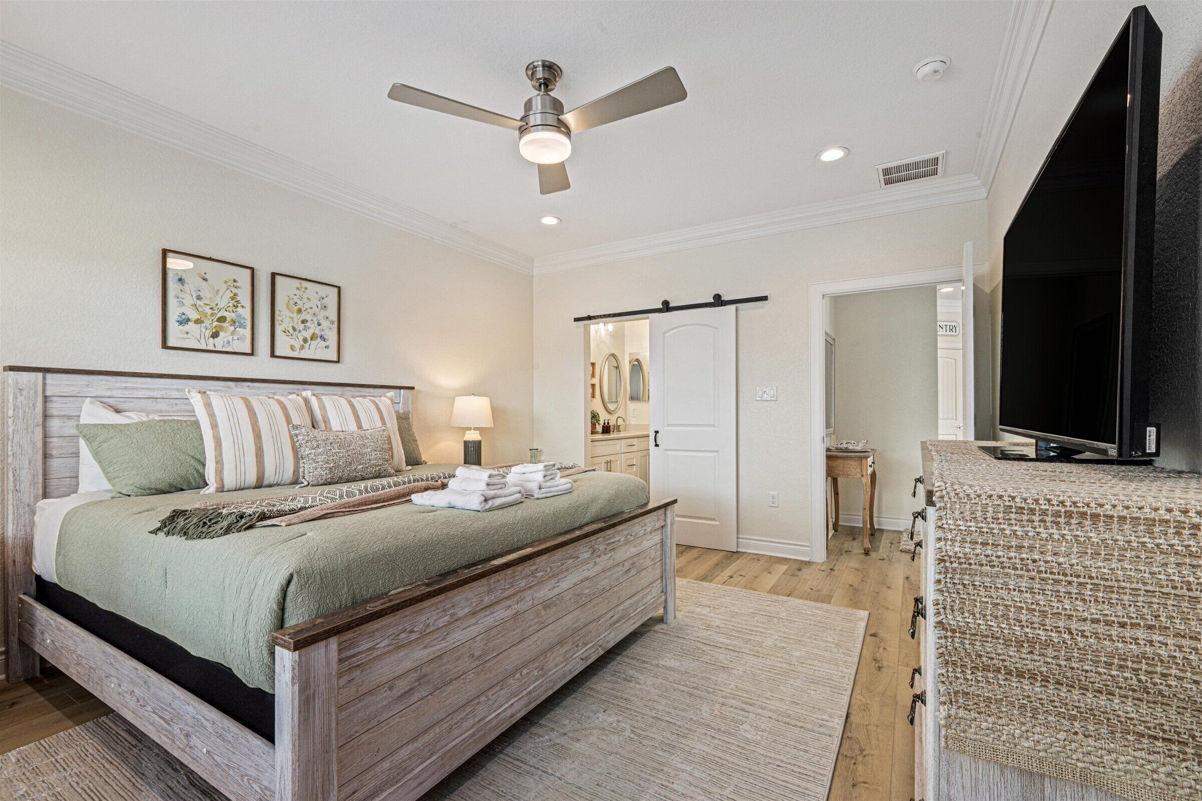 3 habitaciones, wifi gratis y ropa de cama 