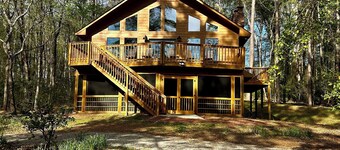 Cabin sitting on 60 acres, minutes from Bryant Denny Stadium