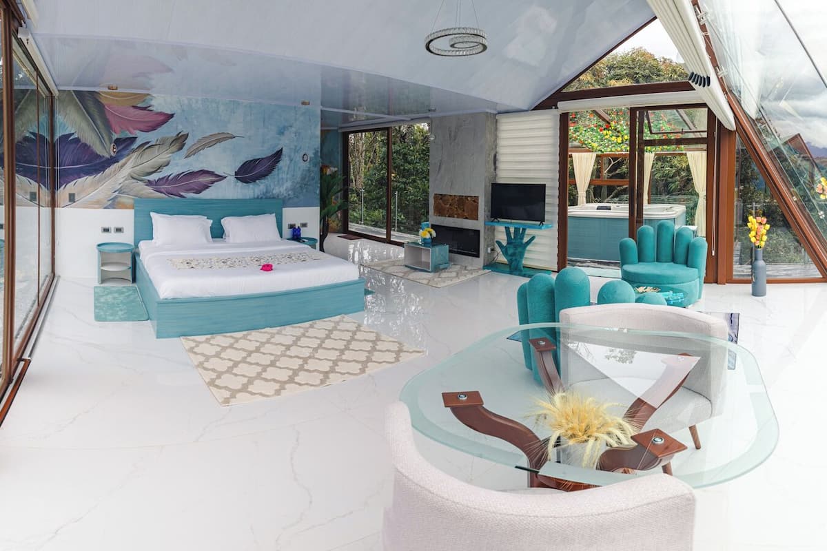 Luxury-Zimmer, Balkon, Bergblick