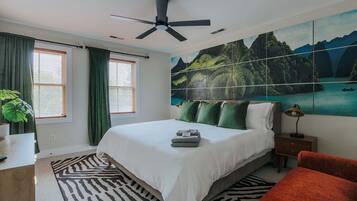 3 bedrooms, iron/ironing board, free WiFi, bed sheets