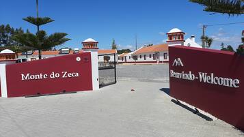 Entrada de l'allotjament