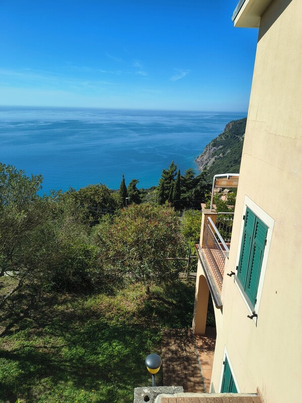 Utsikt fra overnattingsstedet