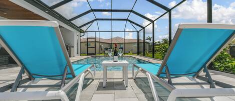 Außenpool, beheizter Pool