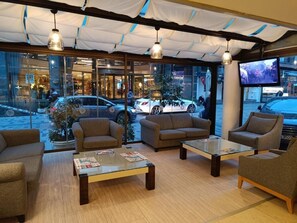 Zona de estar del vestíbulo