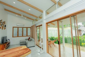 Vila superior | Área de estar | Smart TV 50 polegadas com canais digitais