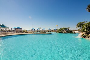 Pool - Crowned at the Coast/Edgewater Resort 2BR w/ 11 pools & private beach access (Panama City Beach)