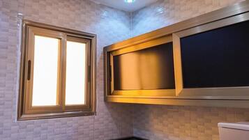 Fridge, microwave, spices, eco-friendly cleaning products