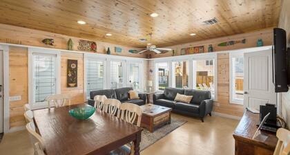 Colorful Coastal Cottages