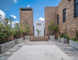 Property grounds - Exceptional location in Chico Norte, with gym, wifi, terrace and restaurant (Bogotá, D.C.)