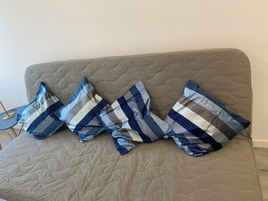 Comfort appartement, kitchenette, uitzicht op rivier | Woonruimte