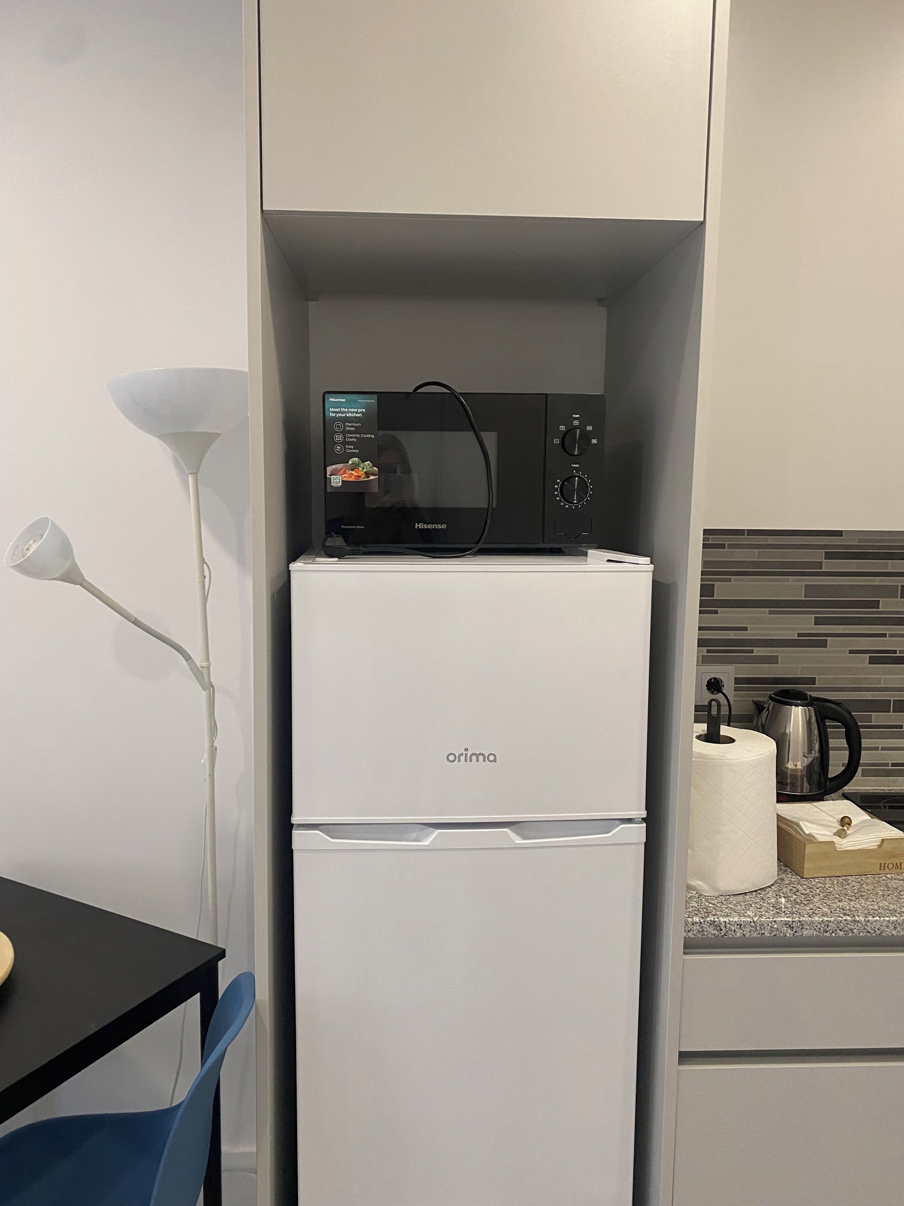 Lägenhet Comfort - pentry - utsikt mot floden | Eget kök