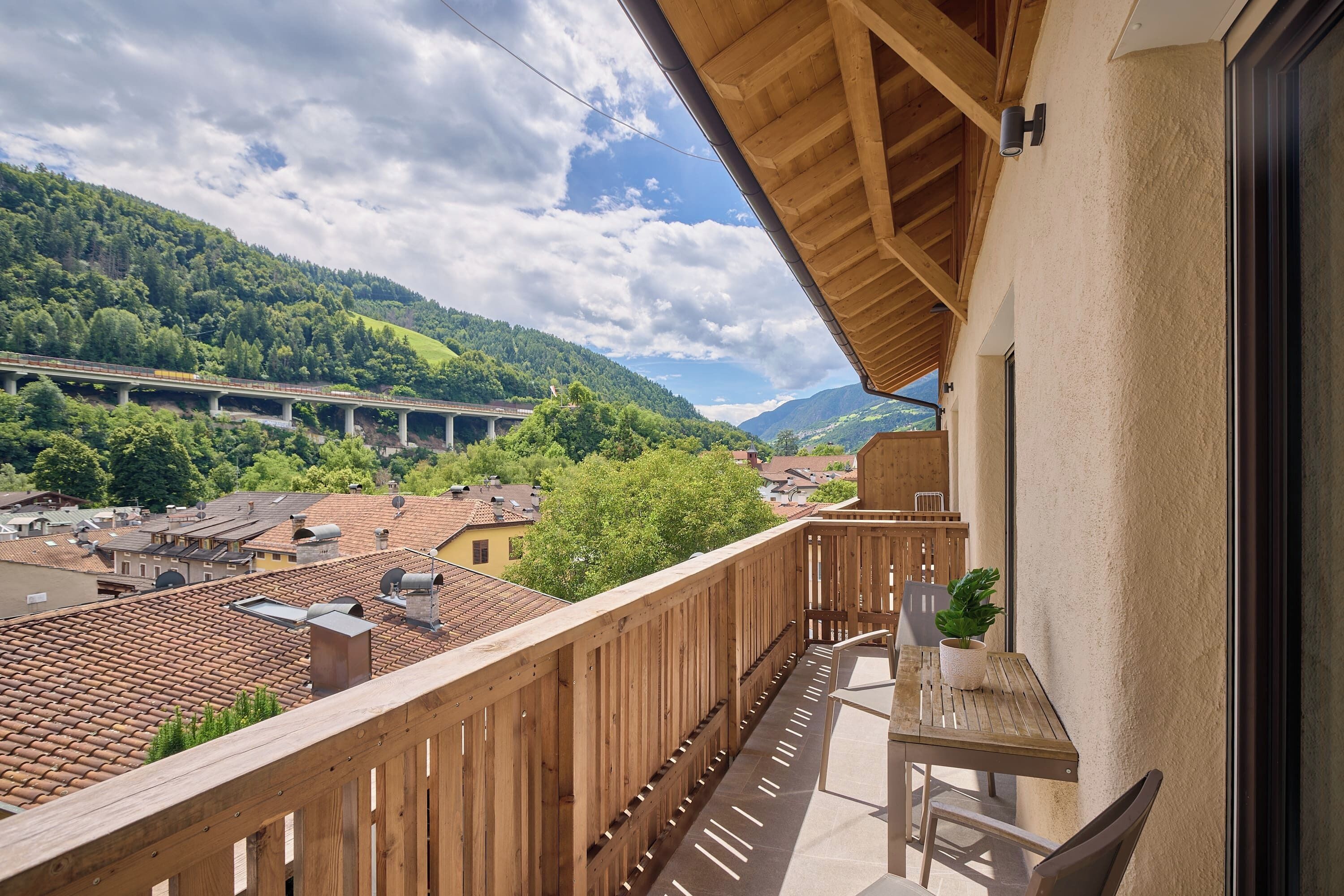 Appartement, balkon, uitzicht op stad | Terras