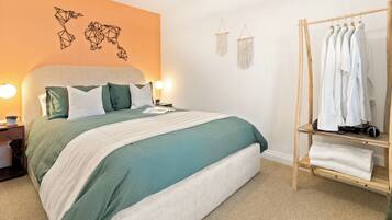 1 bedroom, iron/ironing board, free WiFi, bed sheets