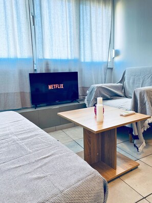 1 間睡房、熨斗/熨衫板、Wi-Fi、床單