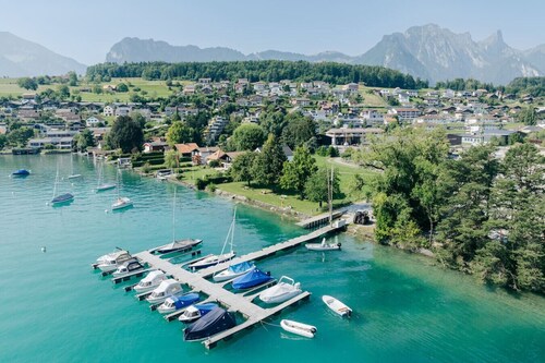 Apartment Jungfrau near lake and mountain