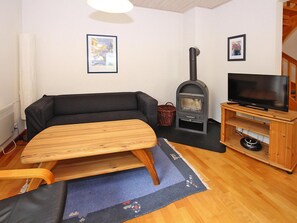 Living room - Ferienhaus Sonnentau im Mueritz Nationalpark (Mirow)