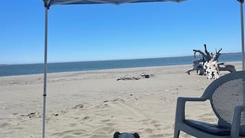 Accommodatie ligt op het strand