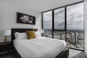 Apartment | 2 bedrooms, iron/ironing board, bed sheets - Panoramic Lake View 2-bed With Pool, (Canberra)
