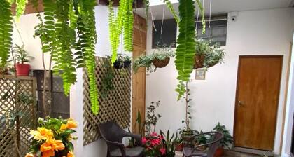 Affordable room with private bathroom. Semi-double bed. Guatemala City Zone 12