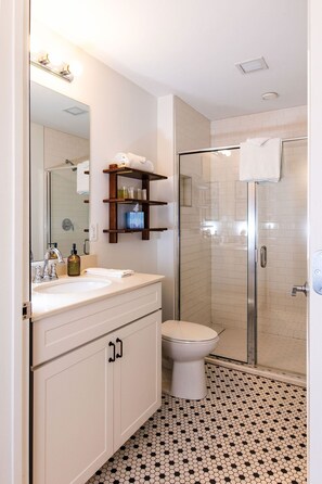 Hair dryer, towels - Luxury Downtown Apt with Parking, Gym, and Lap Pool · Sleeps 4-5 (Milwaukee)