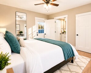 3 bedrooms, iron/ironing board, travel crib, free WiFi