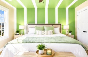 3 bedrooms, iron/ironing board, travel cot, free WiFi