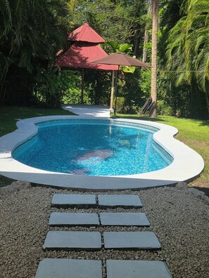 Alberca al aire libre 