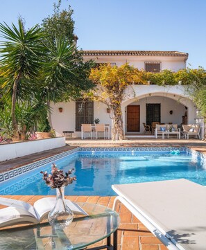 Pool - Cottage with fireplace, heating and barbecue (Padul)