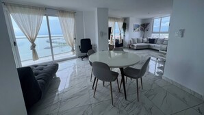Apartment, 2 Bedrooms, Balcony, City View | Living room - Balboa Avenue Sky Suites (Panama City)