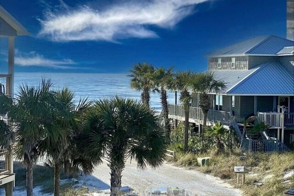 Liegestühle, Strandtücher