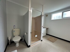 Towels, soap, toilet paper