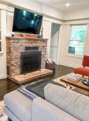 تلفزيون، مدفأة