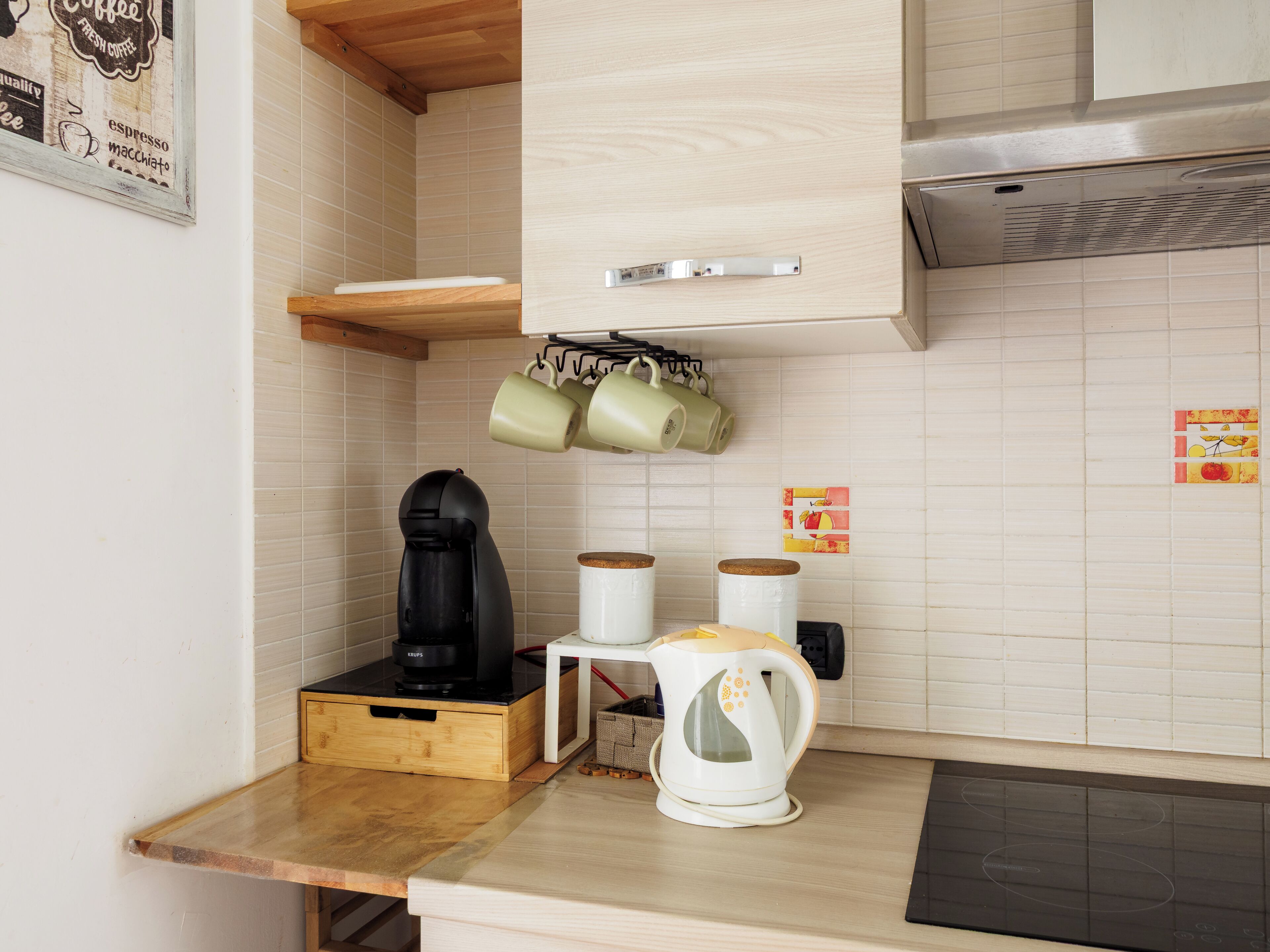 Comfort-Apartment, Balkon, Gartenblick | Kaffee und/oder Kaffeemaschine