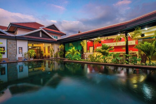 Spacious 8-Bedroom Villa in fabulous Krong Siem Reap with Private Pool