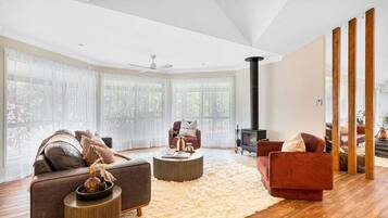 تلفزيون، مدفأة