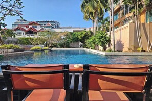 Alberca al aire libre 