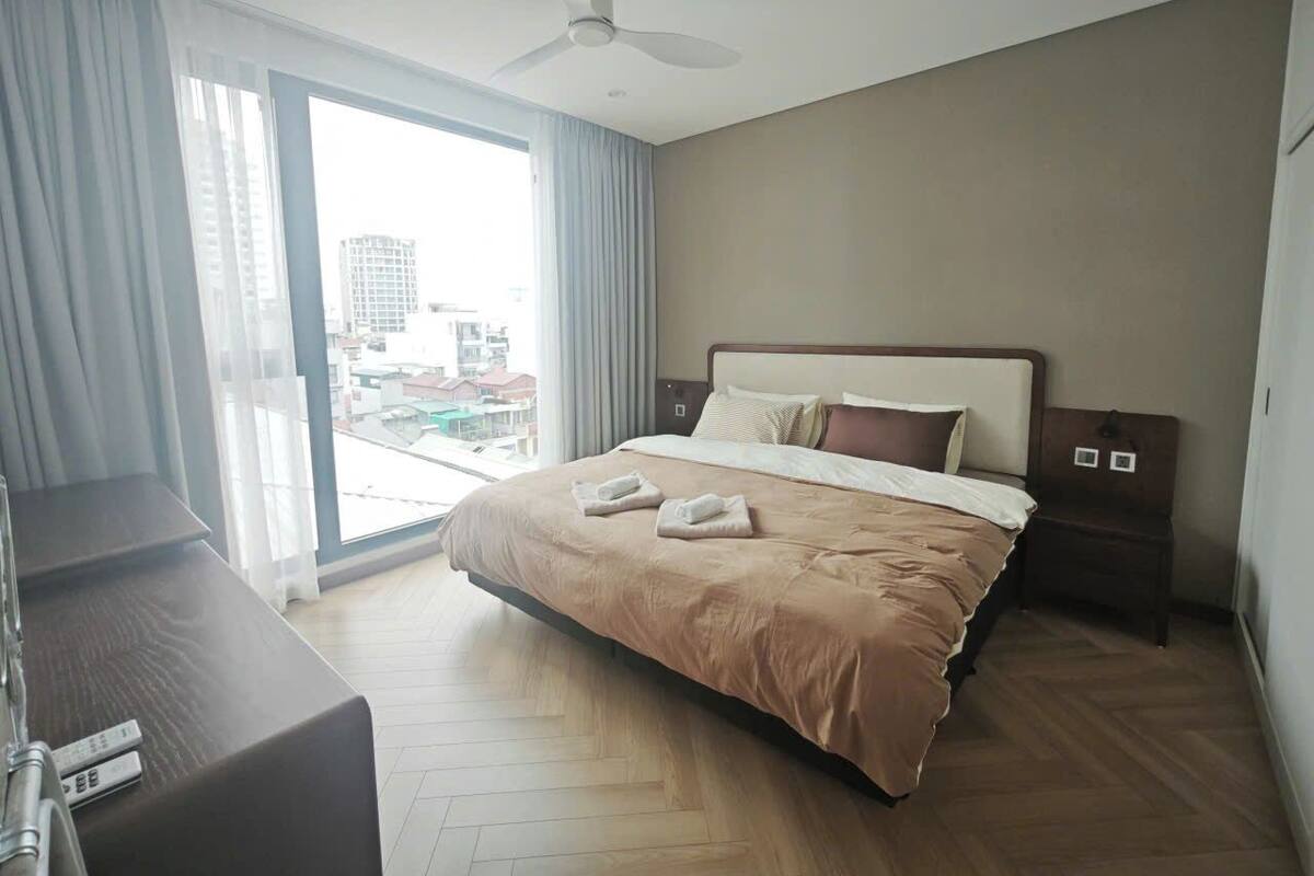 Luksushuoneisto, 2 makuuhuonetta, patio, kaupunkinäköala | Näkymä huoneesta